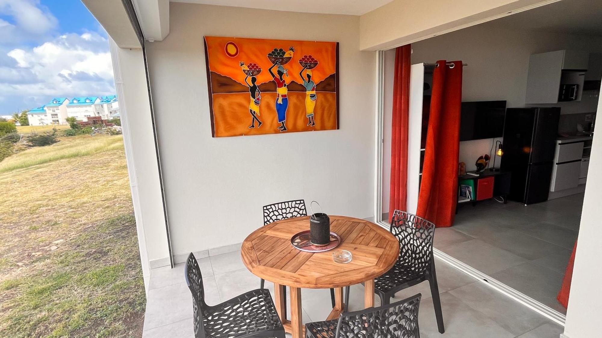 Le Sea-Breeze - Beau studio piscine VUE LAGON Marigot  Exterior foto